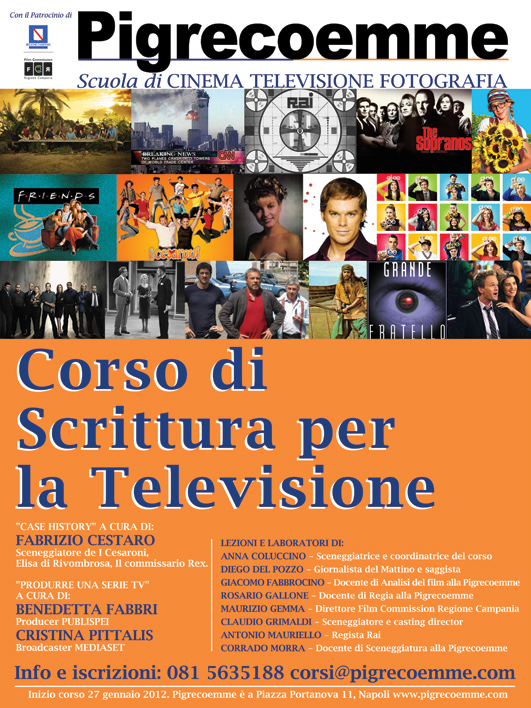 corso di scrittura per la televisione