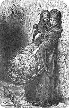 Un'incisione di Gustave Dor