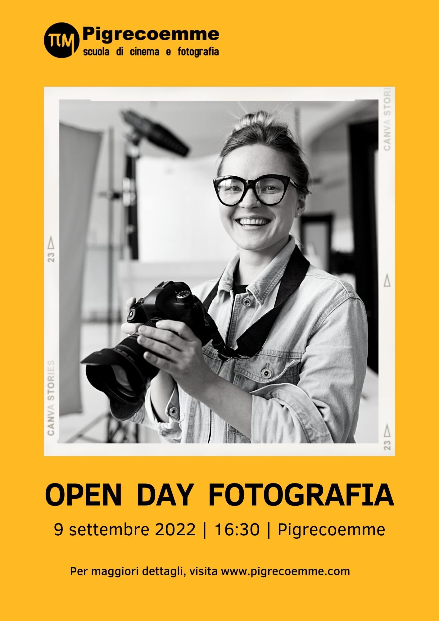 open day corso di fotografia