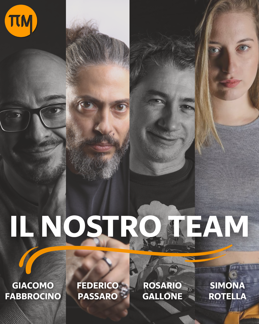 Rosario Gallone, Giacomo Fabbrocino, Federico Passaro e Simona Rotella