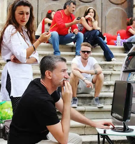 Sul set del corso Filmmaker Pigrecoemme - foto 3
