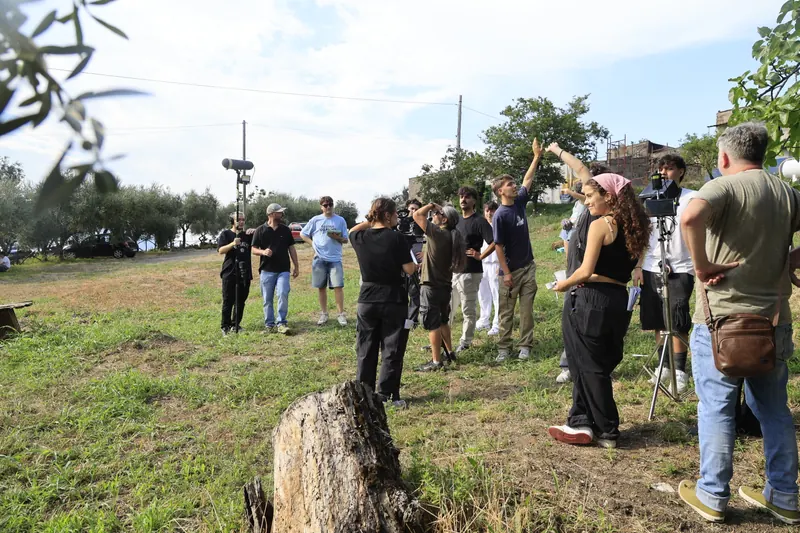 Corso Master Cinema 2026 – La classe si prepara a una dura giornata di riprese