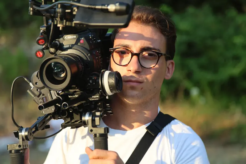 Corso Master Cinema Pigrecoemme – Allievo alla macchina da presa