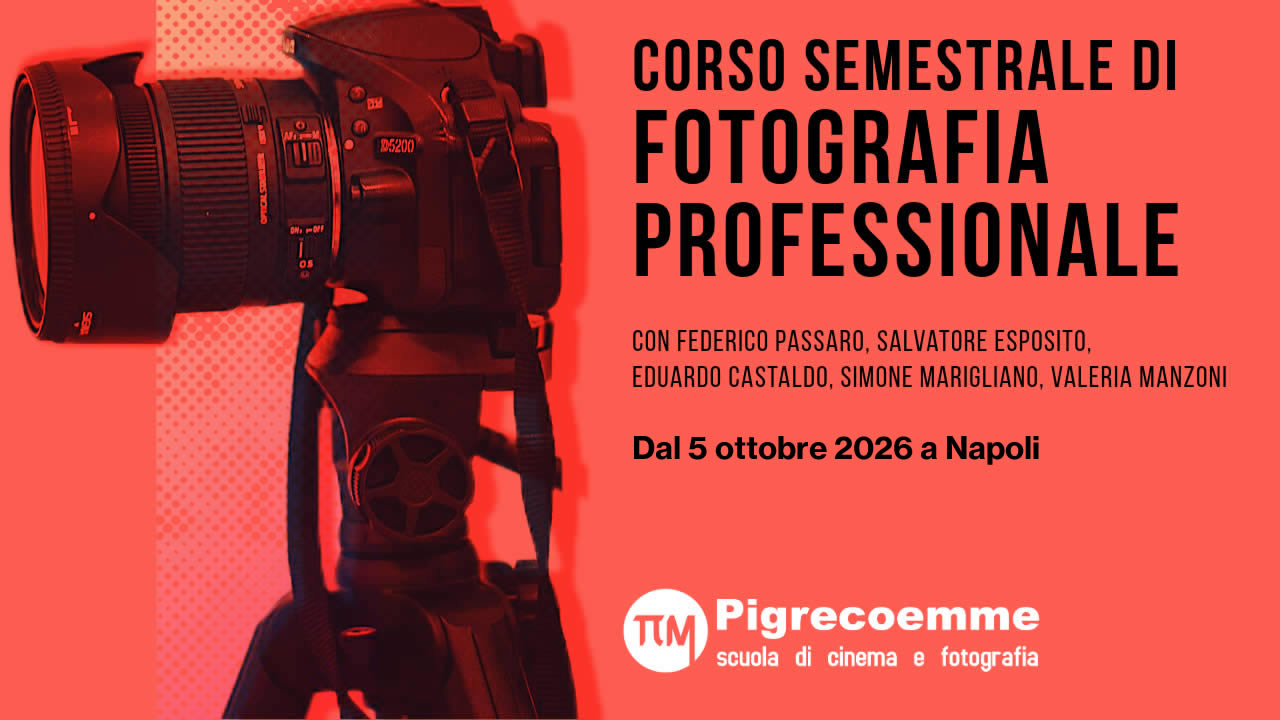 Corso di fotografia a Napoli: il 5 ottobre parte il nuovo percorso Pigrecoemme