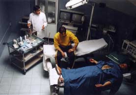 Lo studio del dentista Flaminio