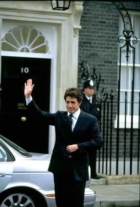Hugh Grant al 10 di Downing Street