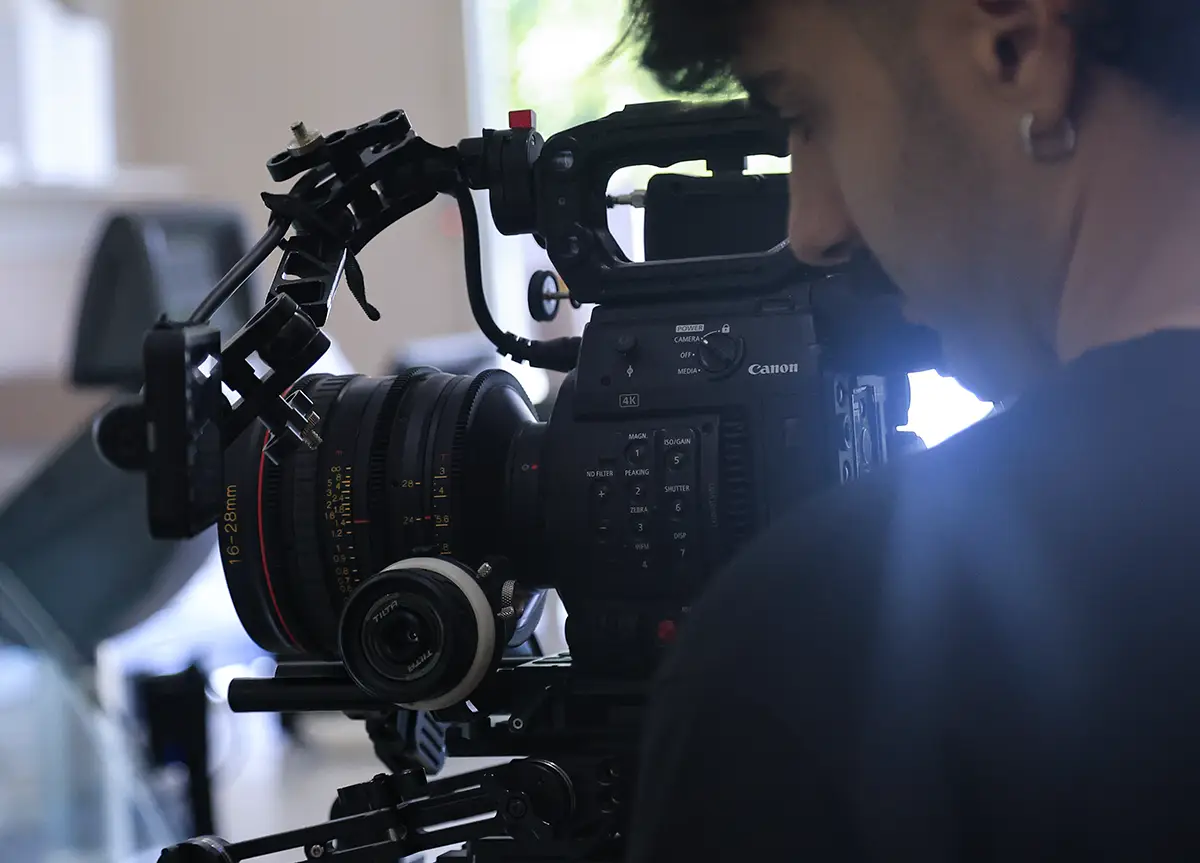 A scuola di cinema: sul set